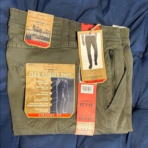 Weatherproof Men's Olive Green Pants